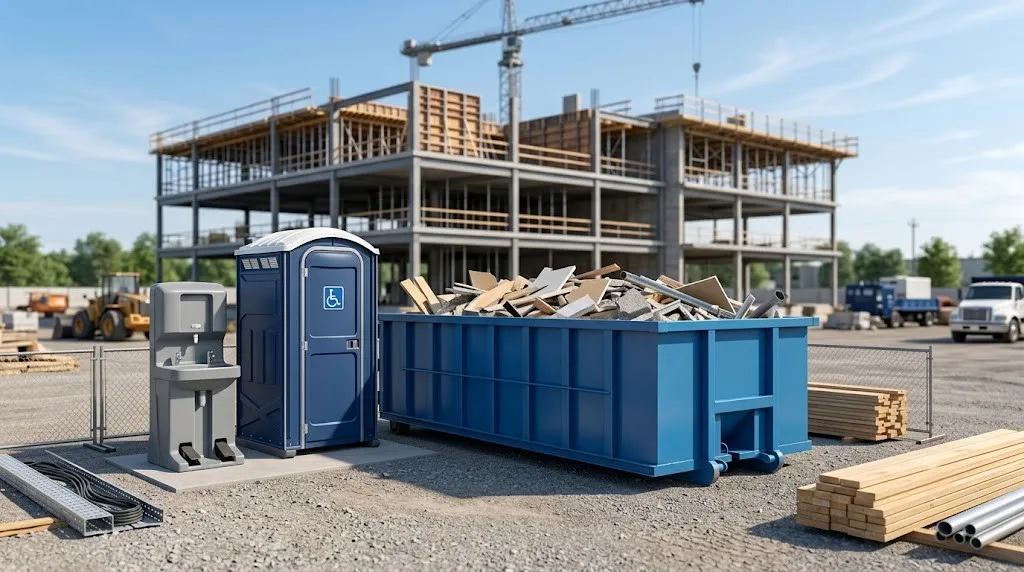 Construction Dumpster Rental in Racine, WI
