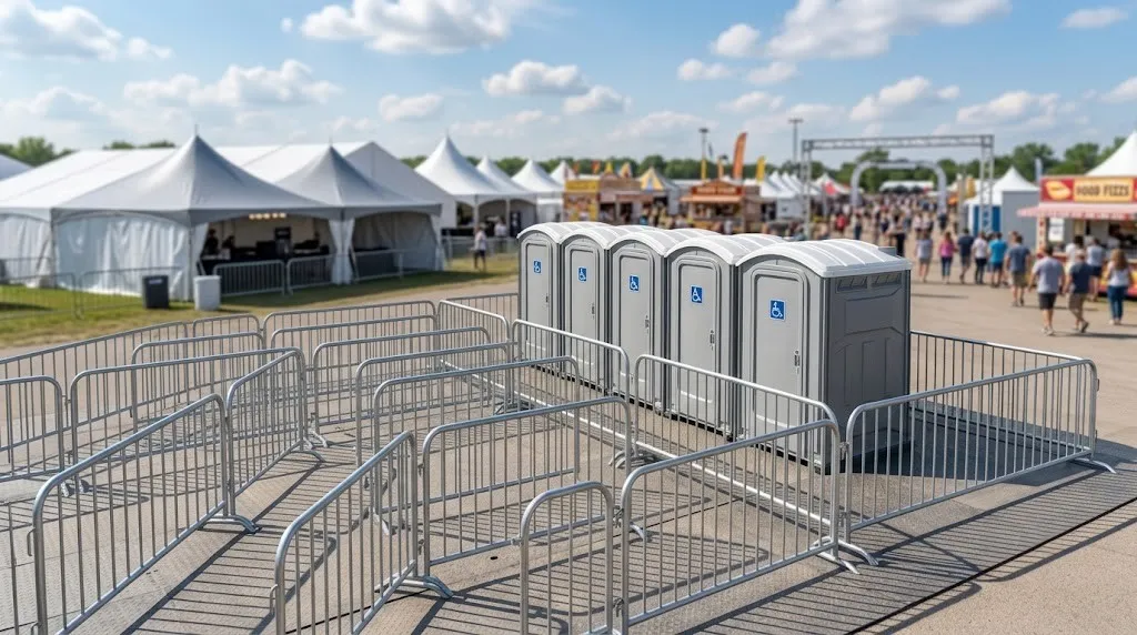 Crowd Control Barrier Rental in Racine, WI