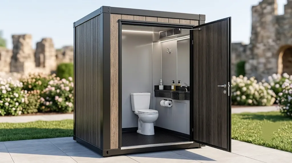 Deluxe Flushable Porta Potty in Racine, WI
