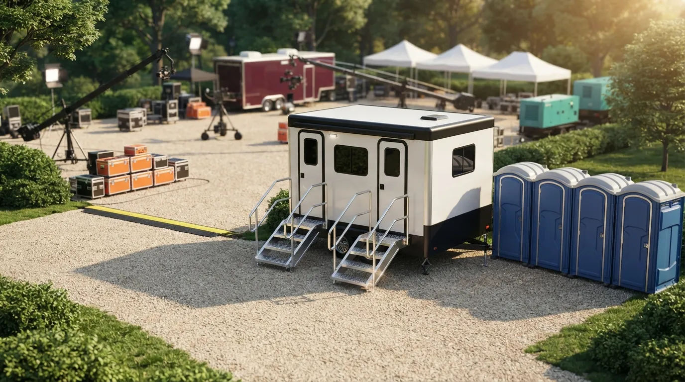 Film Set Restroom Rental in Racine, WI