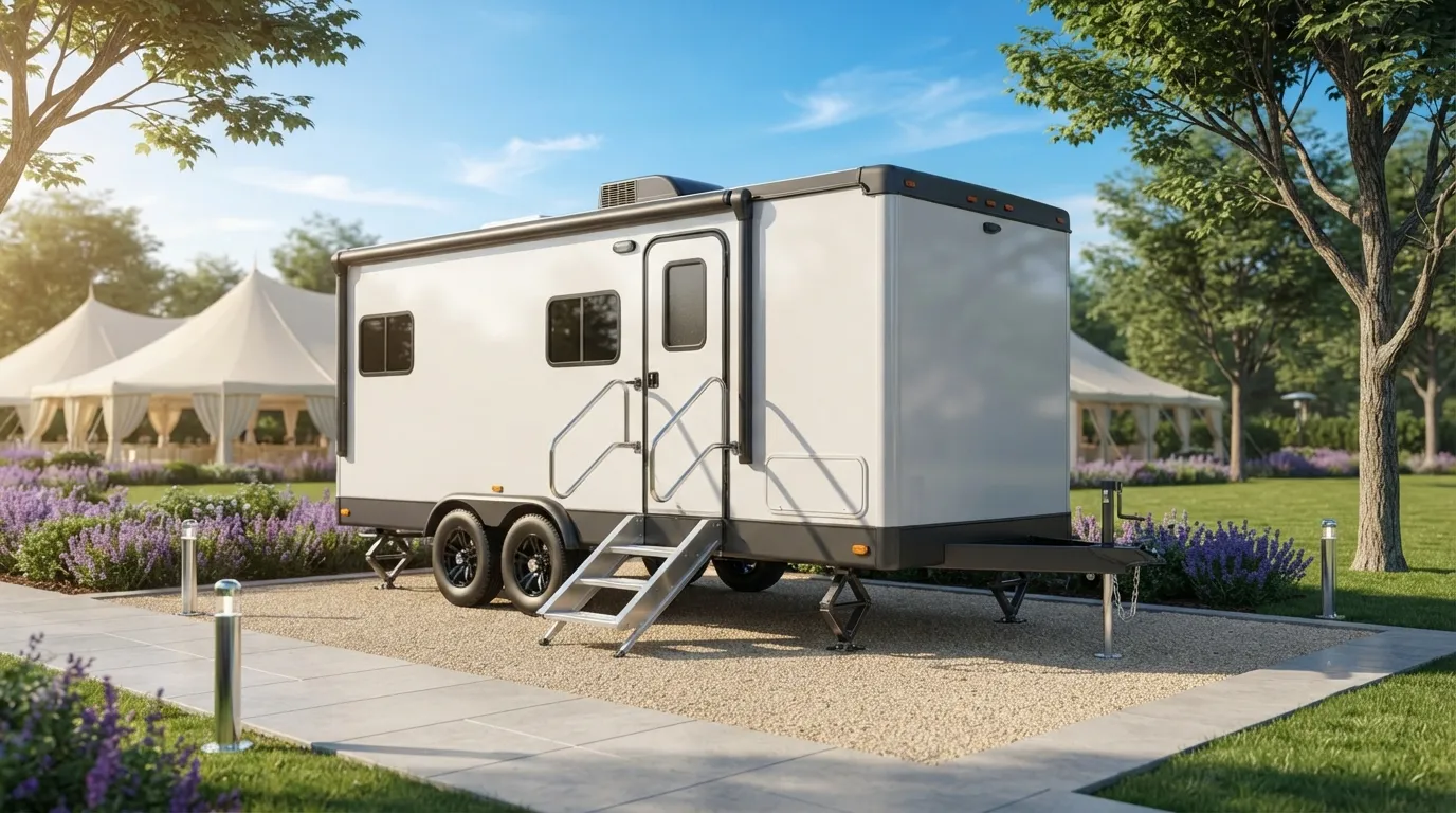 Restroom Trailer Rental in Racine, WI