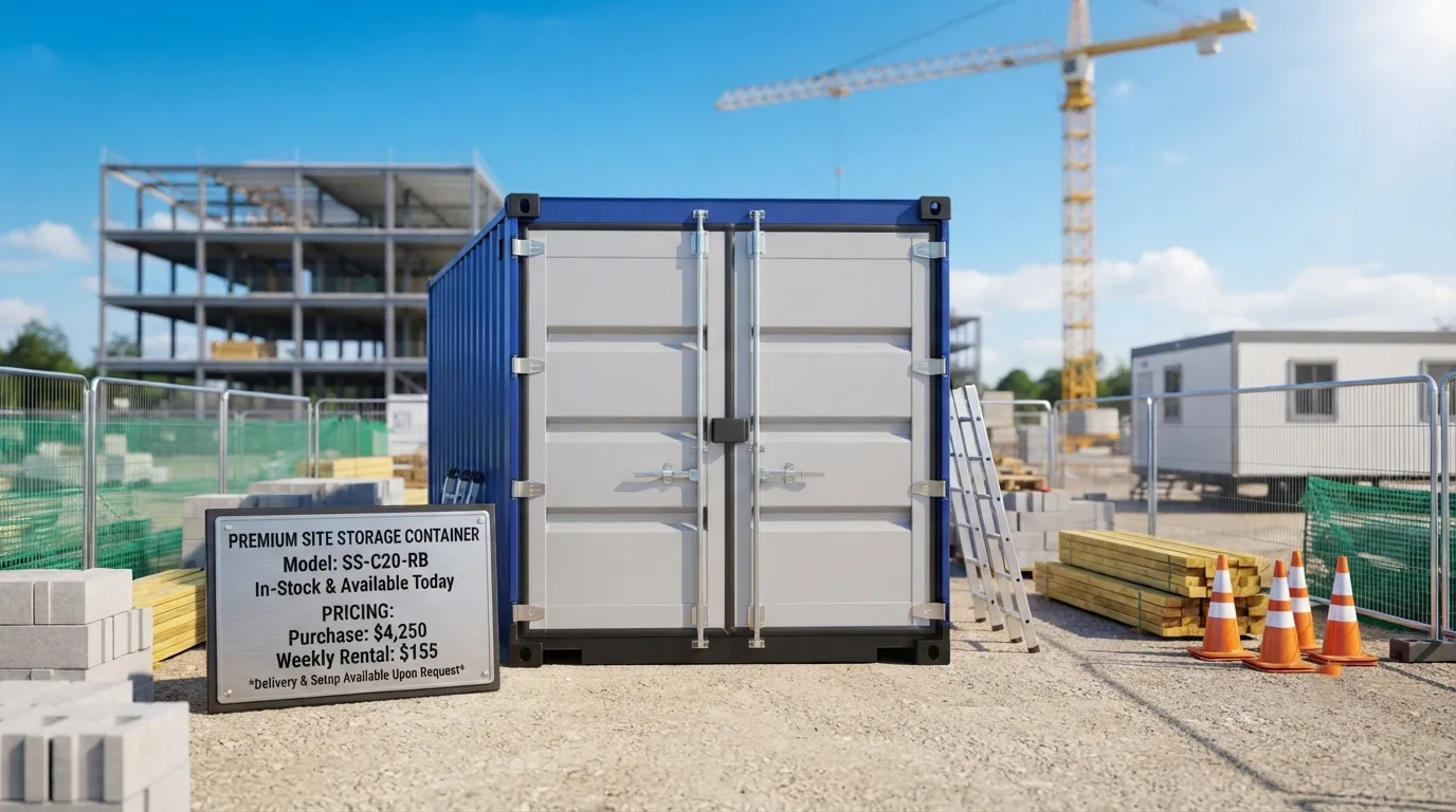 Storage Container Rental Cost in Racine, WI