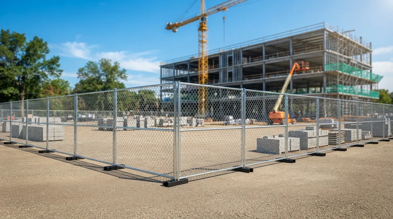 Temporary Fence Cost in Racine, WI